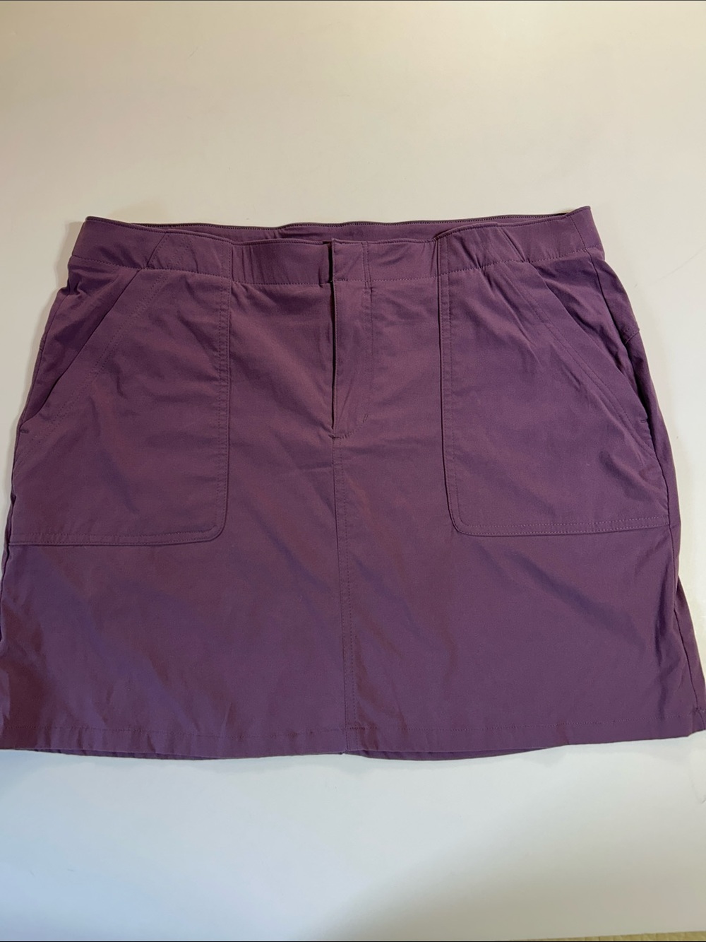 Eddie Bauer Purple Horizon High Rise Skort Size 16 Active Hiking